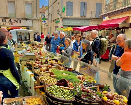 Market day in St Remy-de-Provence